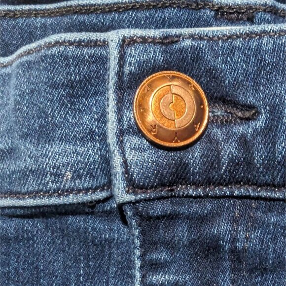 AYR The Chiller Skinny Sunrise Mid-Rise Womens medium wash Jeans size W 32 L 32 - Picture 10 of 16